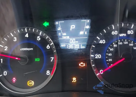 2013 Hyundai Accent Gls from USA, damaged, VIN KMHCU4AE5DU430412